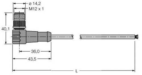 Turck 6441687 Sensor-/Aktor-Steckverbinder, konfektioniert 1St. von Turck