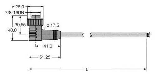 Turck 6604773 Sensor-/Aktor-Steckverbinder, konfektioniert 1St. von Turck