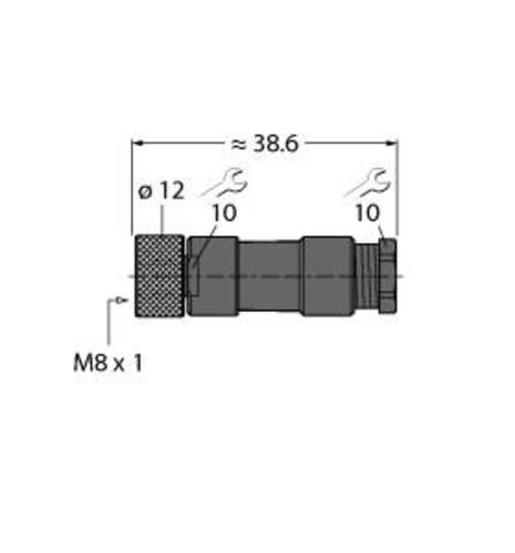 Turck 6904915 Sensor-/Aktor-Steckverbinder, unkonfektioniert 1St. von Turck