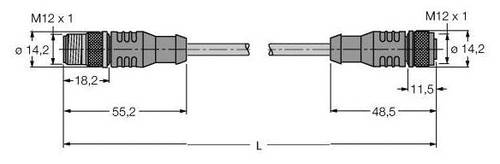 Turck 6914123 Sensor-/Aktor-Steckverbinder, konfektioniert 1St. von Turck