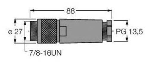 Turck 6914510 Sensor-/Aktor-Steckverbinder, unkonfektioniert 1St. von Turck