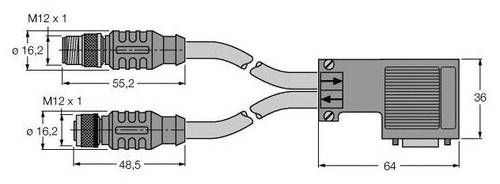 Turck 6915743 Sensor-/Aktor-Steckverbinder, konfektioniert 1St. von Turck