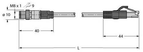 Turck 6933768 Sensor-/Aktor-Steckverbinder, konfektioniert 1St. von Turck