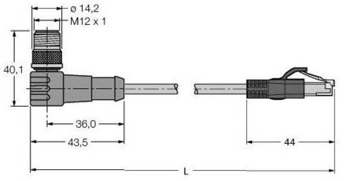 Turck 6935575 Sensor-/Aktor-Steckverbinder, konfektioniert 1St. von Turck