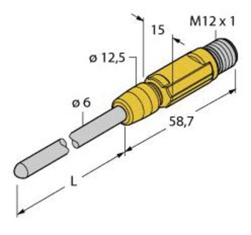 Turck 9910626 TTM-206A-CF-LIUPN-H1140-L150 Temperatursensor von Turck