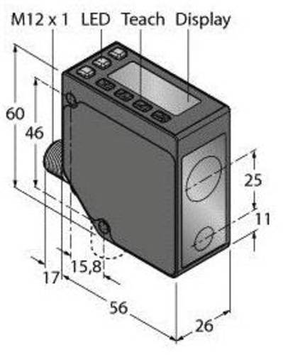 Turck Abstandssensor PNP, NPN LE250IQ von Turck