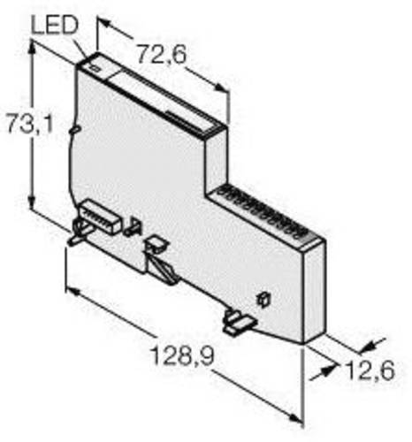 Turck BL20-E-8DO-24VDC-0.5A-P/ET 100000400 Economy Modul 100St. Turck BL20-E-8DO-24VDC-0.5A-P/ET 100000400 Economy Modul 100St. von Turck