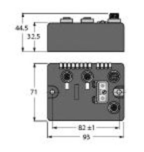 Turck BLCCO-2M12S-2RFID-S 6811300 Feldbus Station 1St. von Turck