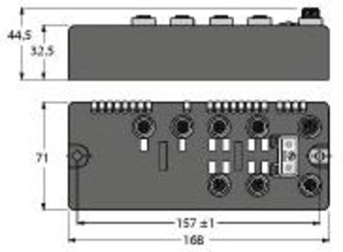 Turck BLCCO-6M12L-4AI-VI-2AO-I 6811318 Sensor/Aktorbox aktiv 1St. von Turck