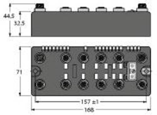 Turck BLCEN-8M12LT-4AI-VI-4AI-VI 6811458 Sensor/Aktorbox aktiv 1St. von Turck