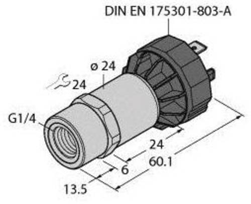 Turck Drucktransmitter 1 St. PT10R-1001-U1-DA91/X von Turck