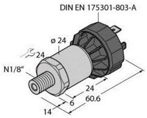 Turck Drucktransmitter 1 St. PT130PSIV-1014-U1-DA91 von Turck