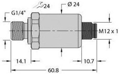Turck Drucktransmitter 1 St. PT250R-2104-U3-H1143 von Turck