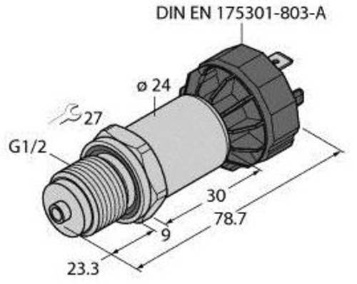 Turck Drucktransmitter 1 St. PT25R-2008-U1-DA91 von Turck