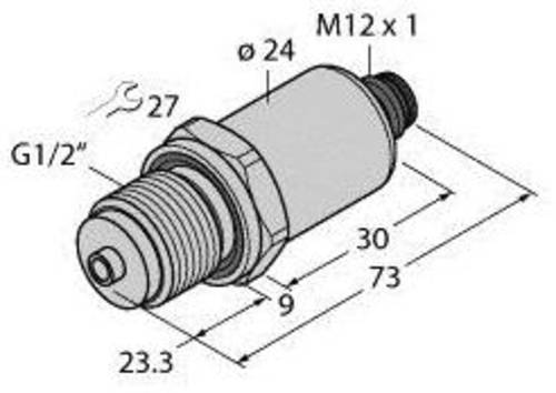 Turck Drucktransmitter 1 St. PT25R-2008-U1-H1141 von Turck