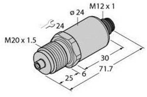 Turck Drucktransmitter 1 St. PT25R-2020-I2-H1143 von Turck