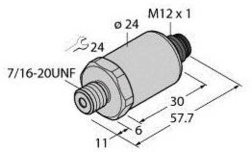 Turck Drucktransmitter 1 St. PT5000PSIG-2005-U3-H1143 von Turck