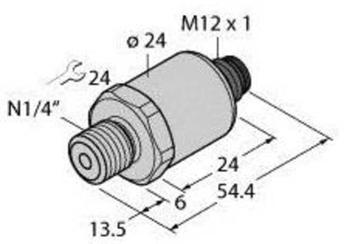 Turck Drucktransmitter 1 St. PT750PSIG-1003-U1-H1141/X von Turck