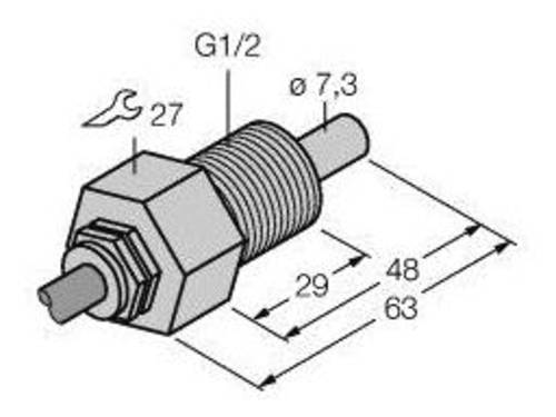 Turck Eintauchsensor FCS-GL1/2A4-NA 6870402 1St. von Turck