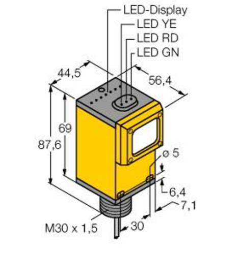 Turck Einweg-Lichtschranke Q45VR2R 3035443 1St. von Turck