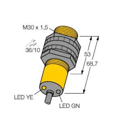 Turck Einweg-Lichtschranke S30AW3RE 3037088hellschaltend 1St. Turck Einweg-Lichtschranke S30AW3RE 3037088hellschaltend 1St. von Turck