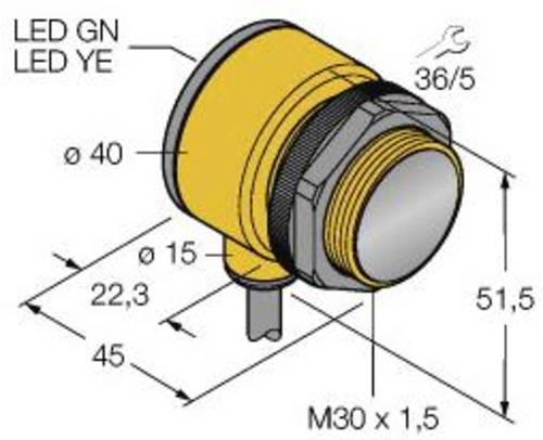 Turck Einweg-Lichtschranke T30AW3R 3032495 1St. von Turck