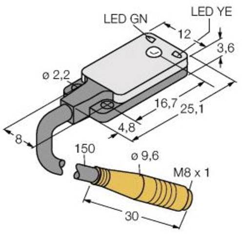 Turck Einweg-Lichtschranke VS2KRP5Q 3070675 1St. von Turck