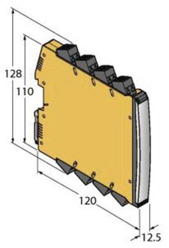 Turck IMX12-TI01-2RTDR- 2I-C0/24VDC/CC Temperatur-Messverstärker 2-Kanalig 7580515 von Turck