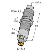 Turck Induktiver Sensor EM30-AP6X2-H1141/S1102 von Turck