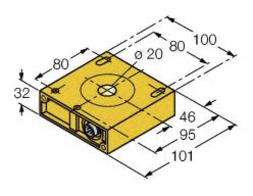 Turck Induktiver Sensor NI20R- von Turck