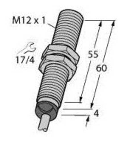 Turck Induktiver Sensor bündig BI2-M12-LIU von Turck