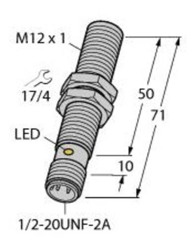 Turck Induktiver Sensor bündig BI2U-G12-ADZ32X-B3131 von Turck