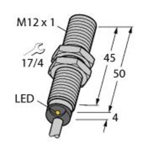 Turck Induktiver Sensor bündig BI3-M12-AD4X von Turck