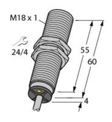 Turck Induktiver Sensor bündig BI5U-M18-ADZ30X2 von Turck