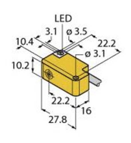 Turck Induktiver Sensor bündig NAMUR BI2-Q10S-Y1X von Turck