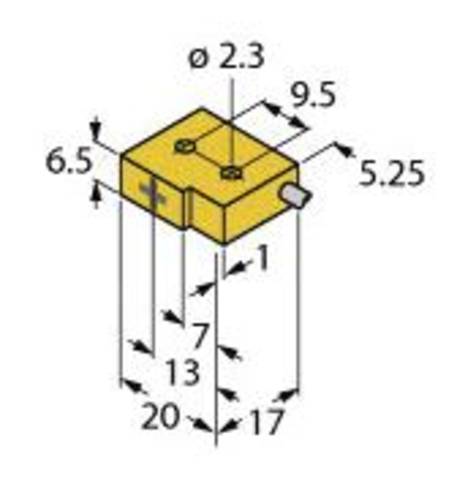 Turck Induktiver Sensor bündig PNP, Schließer BI1-Q6,5-AP6/S34 von Turck