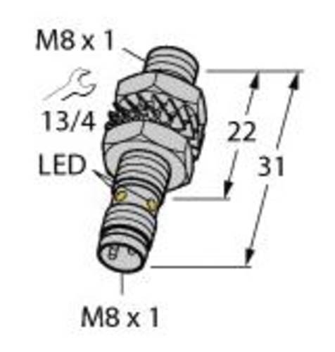 Turck Induktiver Sensor bündig PNP, Schließer BI2-EG08K-AP6X-V1131 von Turck