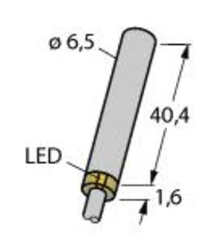 Turck Induktiver Sensor bündig PNP, Schließer BI2-EH6,5-AP6X von Turck