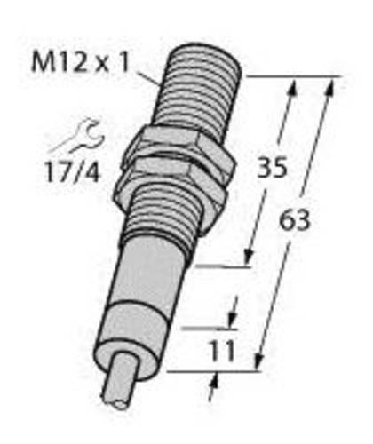 Turck Induktiver Sensor bündig PNP, Schließer BI2-EM12WD-AP6/S929 von Turck