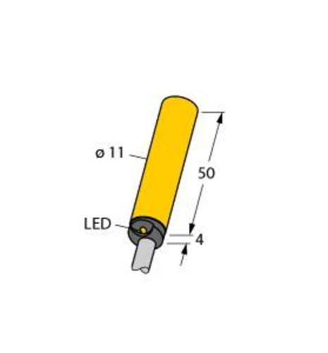 Turck Induktiver Sensor bündig PNP, Schließer BI2-K11-AP6X von Turck