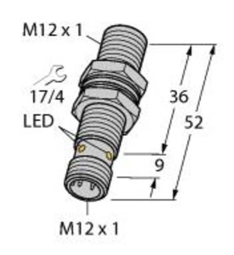 Turck Induktiver Sensor bündig PNP, Schließer BI4U-MT12-AP6X-H1141 von Turck