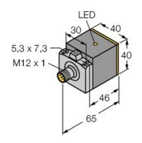 Turck Induktiver Sensor nicht bündig NAMUR NI20-CK40-Y1X-H1141 von Turck