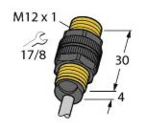 Turck Induktiver Sensor nicht bündig NAMUR NI5-P12-Y1/S100 von Turck