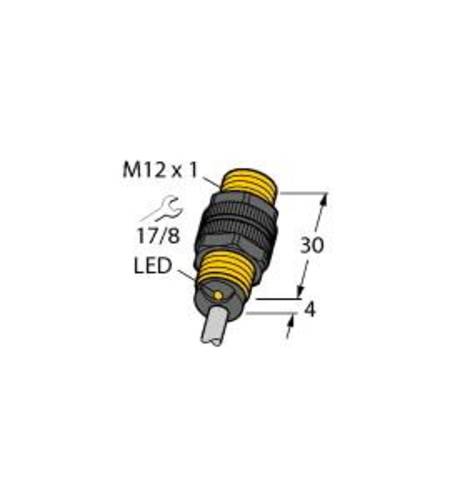 Turck Induktiver Sensor nicht bündig NAMUR NI5-P12-Y1X von Turck