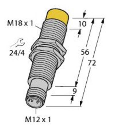 Turck Induktiver Sensor nicht bündig NI8-M18E-LIU-H1141 von Turck