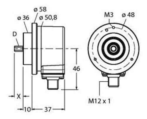 Turck Inkremental Drehgeber 1 St. RI-10S10C-2B500-H1181 Turck Inkremental Drehgeber 1 St. RI-10S10C-2B500-H1181 von Turck