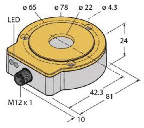Turck Inkremental Drehgeber 1 St. RI360P0-QR24M0- 0256X2-H1181 Turck Inkremental Drehgeber 1 St. RI360P0-QR24M0- 0256X2-H1181 von Turck