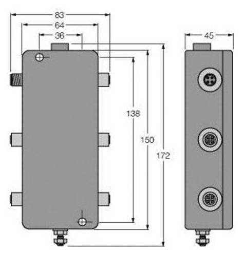 Turck JBBS-48-E413/3G 6611400 Verteilerbaustein 1St. von Turck