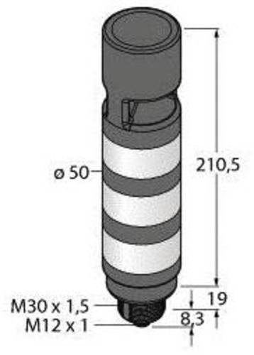 Turck Kombi-Signalgeber TL50HGYRAOS4IQ von Turck