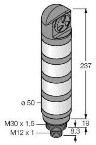 Turck Kombi-Signalgeber TL50RYGBALSQ von Turck